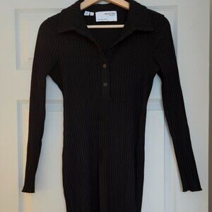 Maxi Knit Fitted Dress